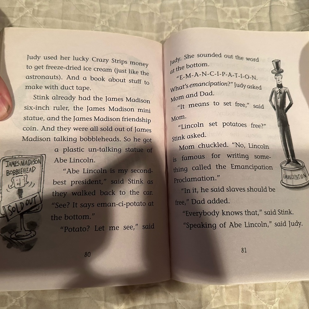 Judy Moody and the Bad Luck Charm Book - Picture 7 of 8